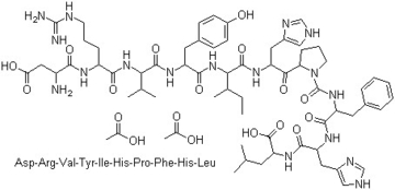 Human Angiotensin I Cardiovascular Peptides Catalog KS092004 CAS 70937-97-2